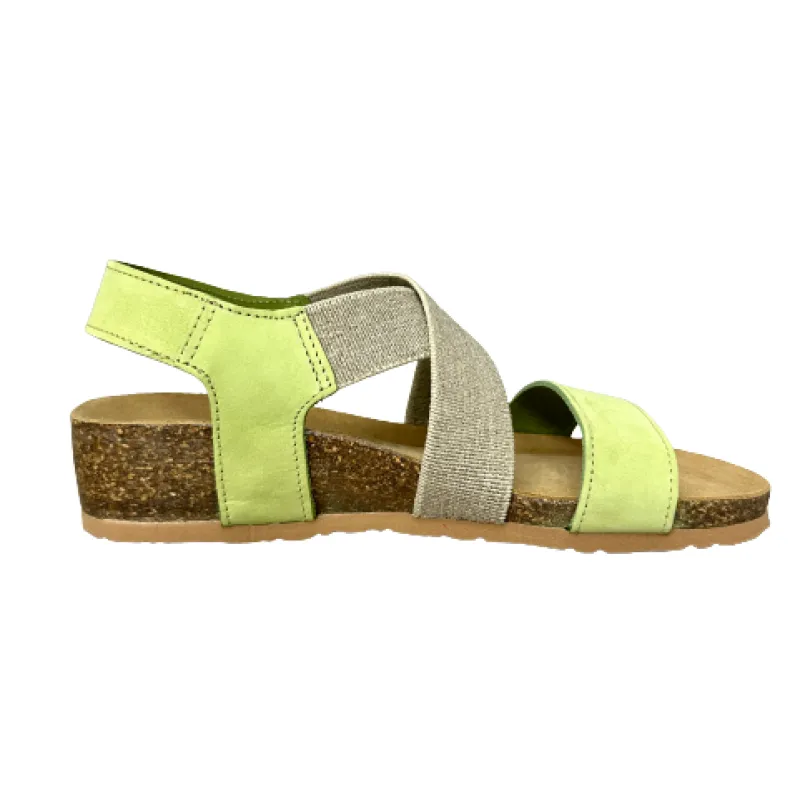 Bionatura Sandal With Lime Elastic