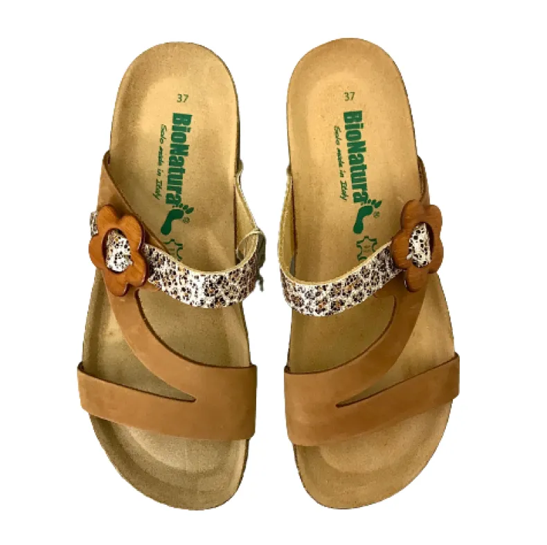 Bionatura Slipper In Spotted Suede