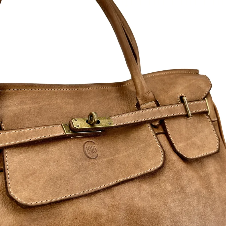 Birkin Big – Washed Leather Shopper