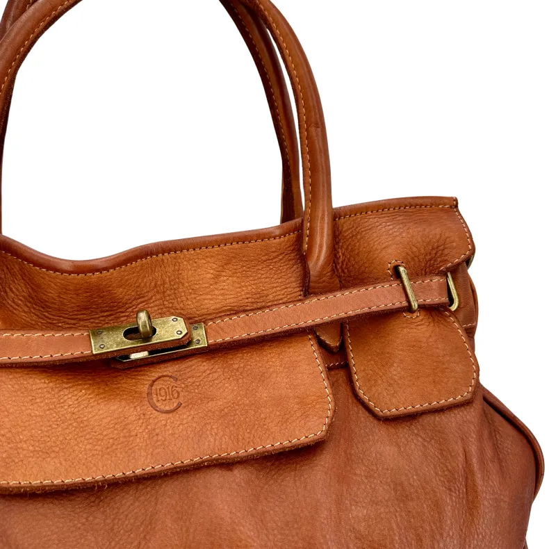 Birkin Big – Washed Leather Shopper