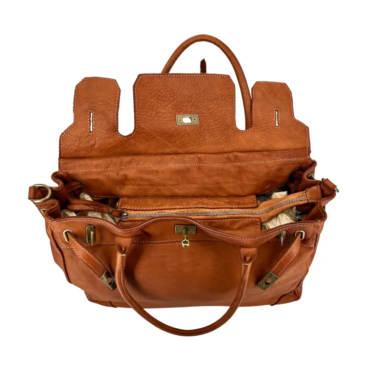 Birkin Big – Washed Leather Shopper