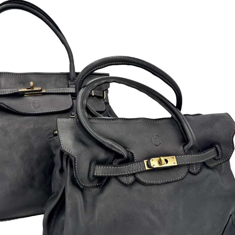 Birkin Small – Washed Leather Shopper
