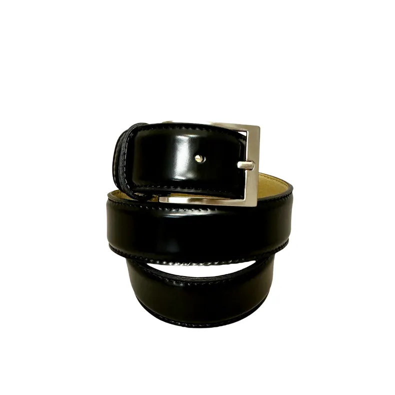 Black Brushed Artisan Belt 048/N
