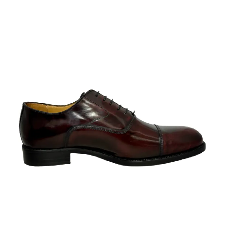 Bordeaux Abrasive Lace-up With Blake Stitched Spike