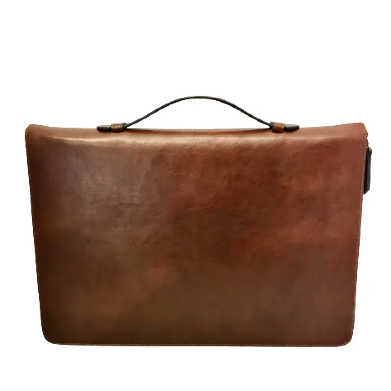 Briefcase In Smooth Leather
