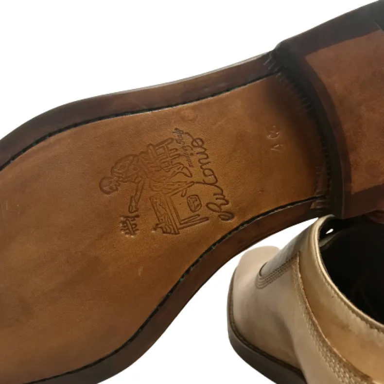 Brown Handmade Lace-up - Luxury Collection