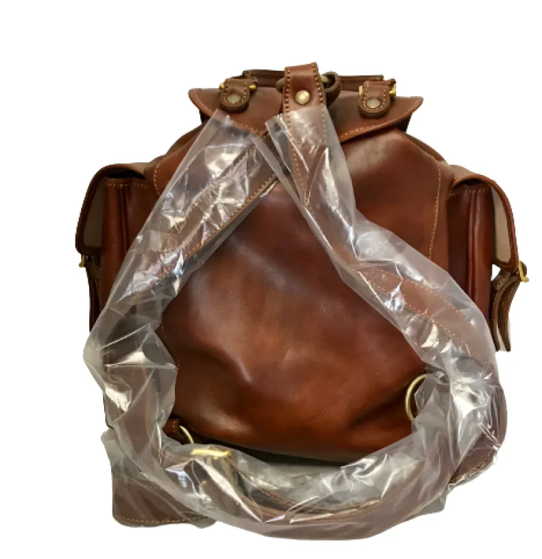 Brown Unisex Handcrafted Backpack