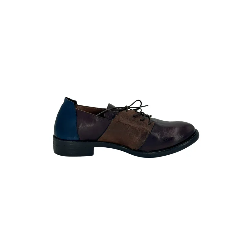 Camarri 1916 Dark Brown Dipped Leather Shoe