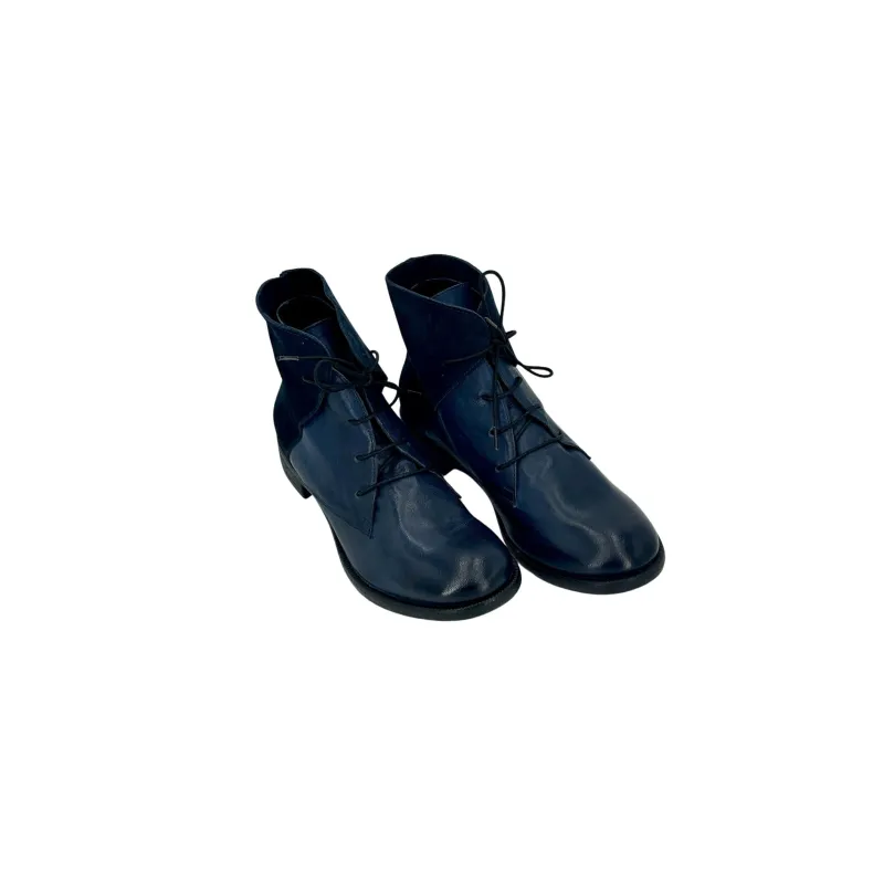 Camarri 1916 Handmade Blue Dipped Leather Amphibian