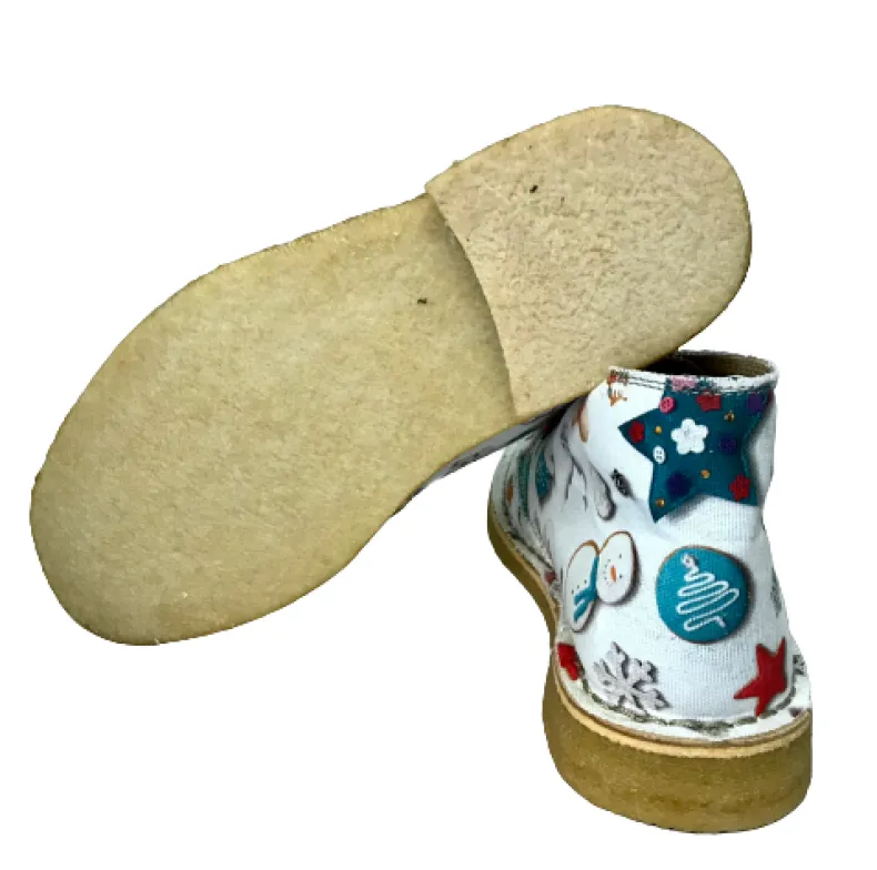 Christmas Handmade Ankle Boot