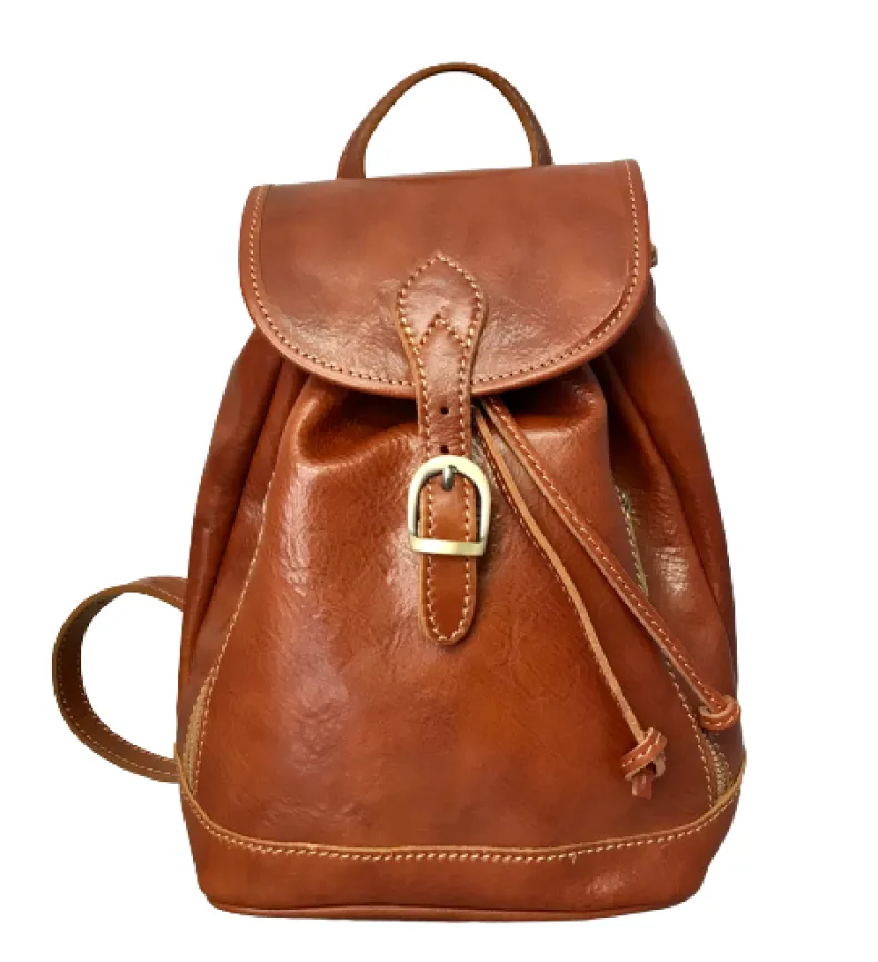 Classic Handcrafted Bucket Backpack M