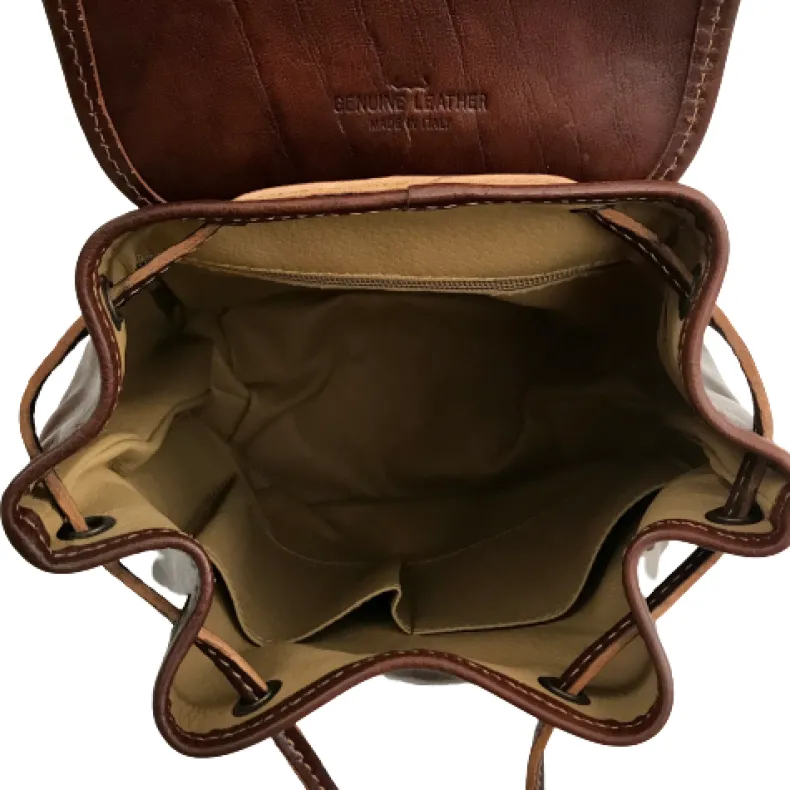 Classic Handcrafted Bucket Backpack M