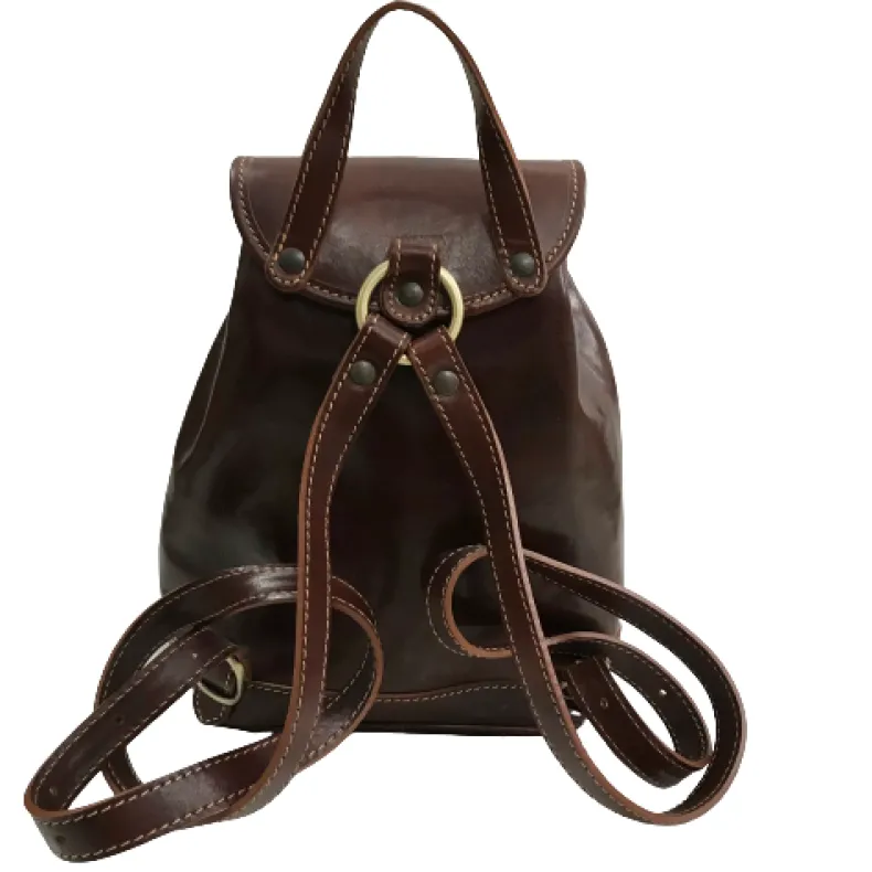 Classic Handcrafted Bucket Backpack S