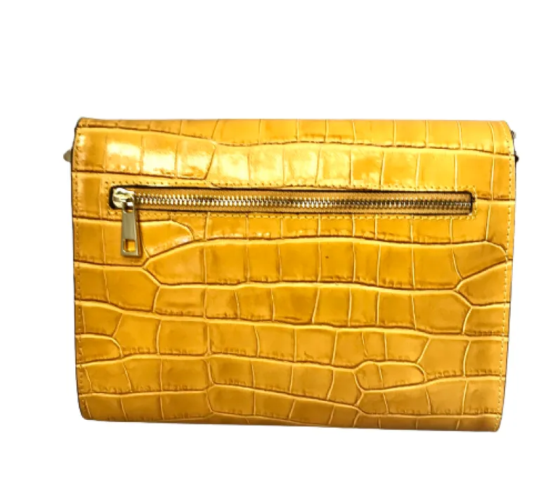Coconut Leather Bag With Chain