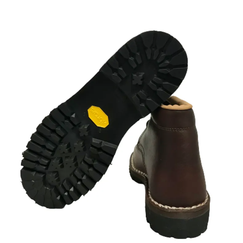 Dark Brown Vibram Work Boot