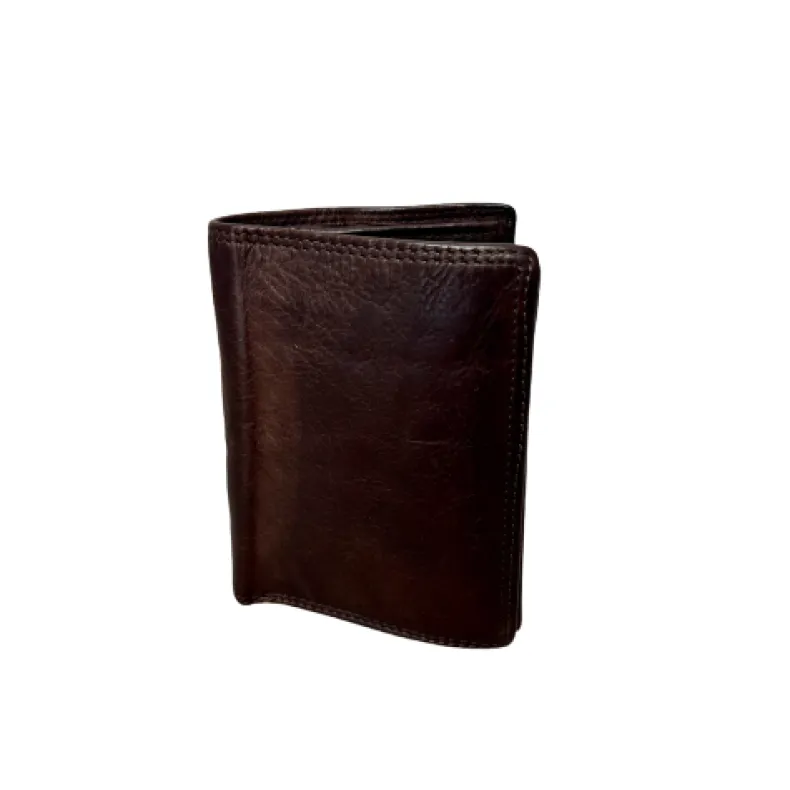 Dipped Vertical Handcrafted Wallet