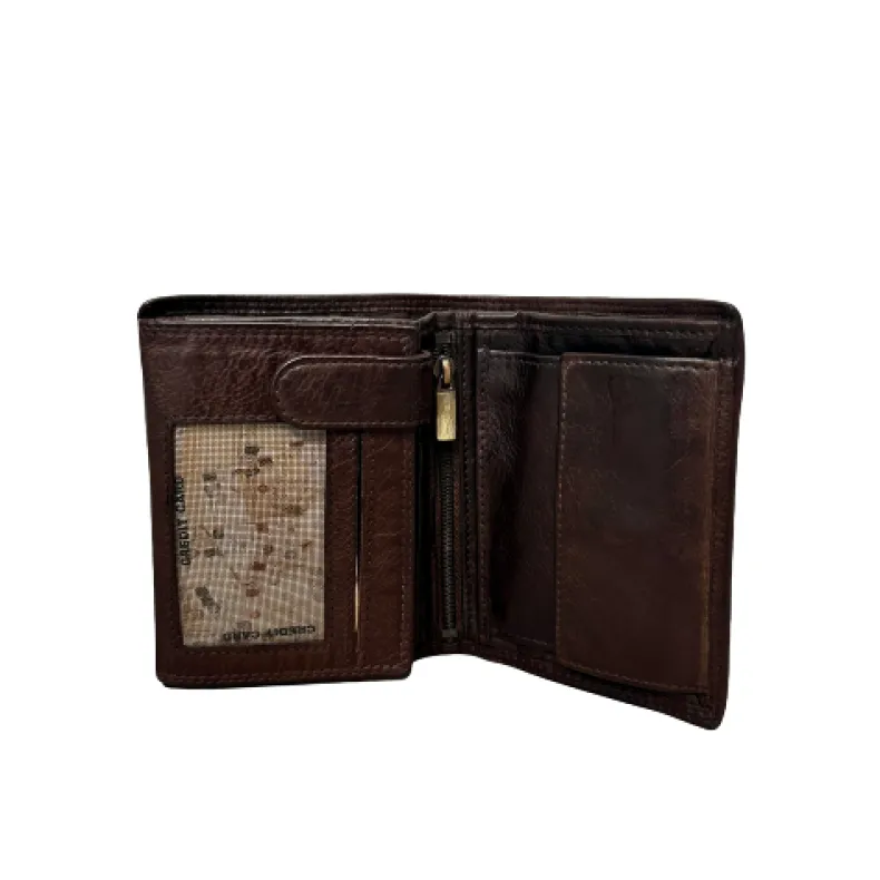 Dipped Vertical Handcrafted Wallet
