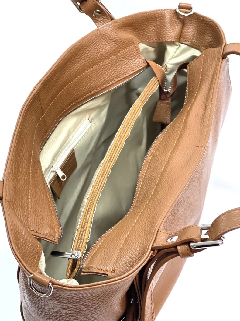 Eloisa – Leather Shopper