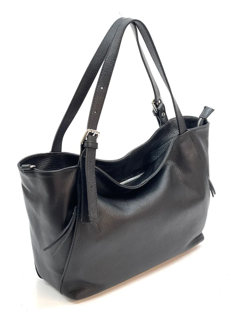 Eloisa – Leather Shopper