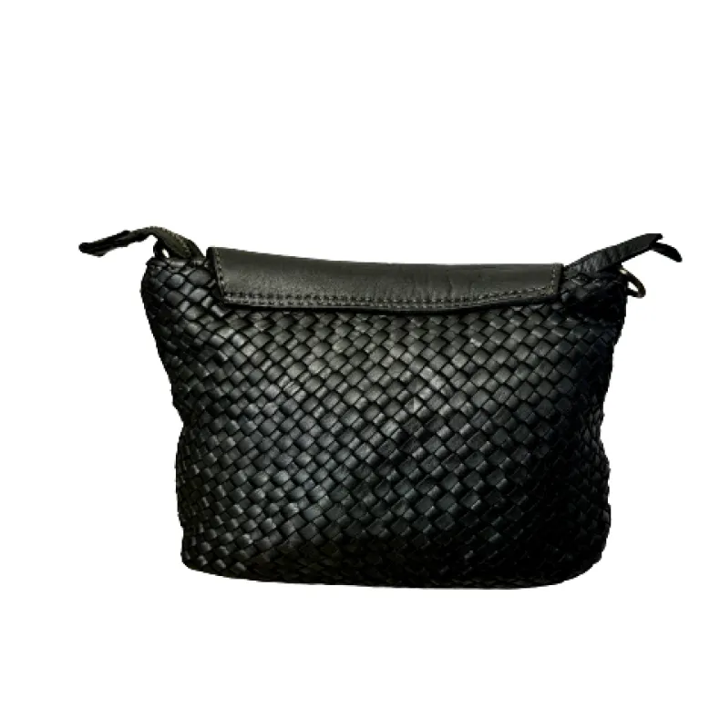Gemma - Woven Leather Shoulder Strap