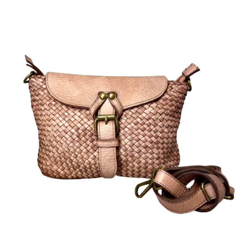 Gemma - Woven Leather Shoulder Strap