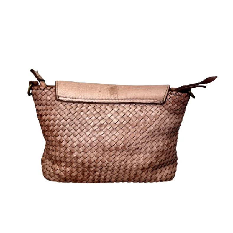 Gemma - Woven Leather Shoulder Strap