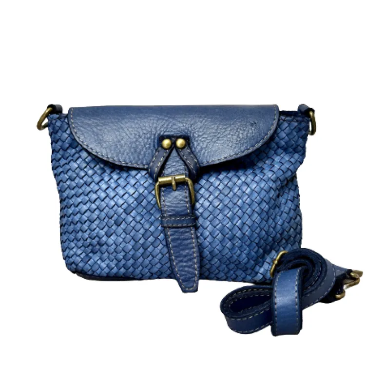 Gemma - Woven Leather Shoulder Strap