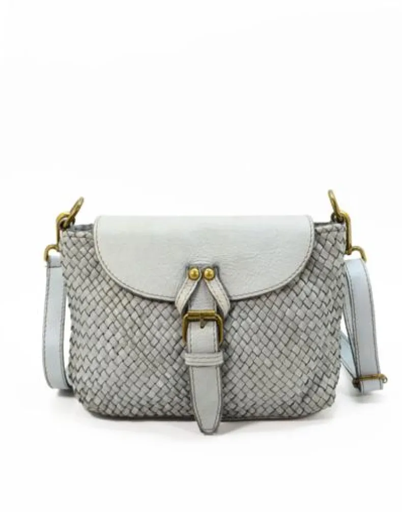 Gemma - Woven Leather Shoulder Strap