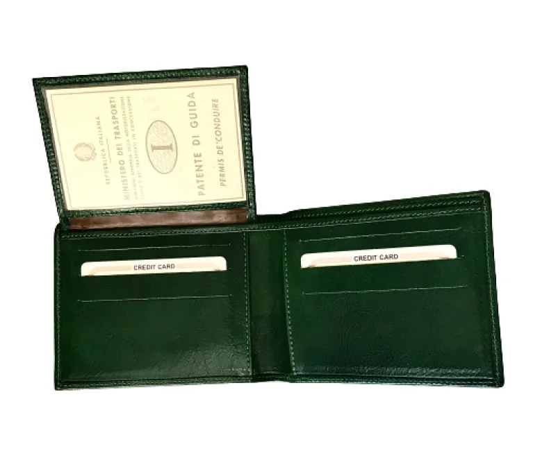Green Handcrafted Wallet
