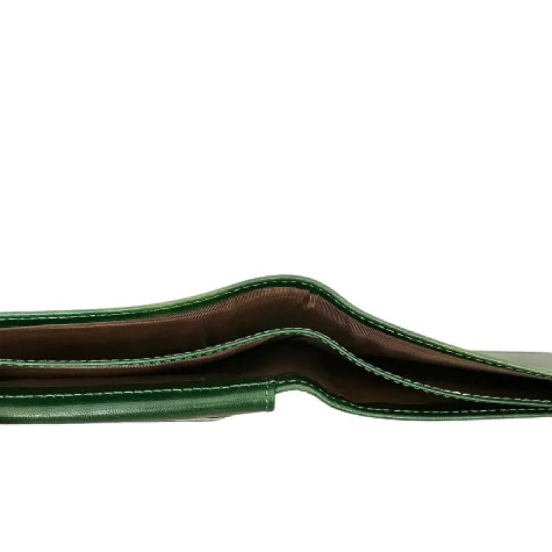 Green Handcrafted Wallet