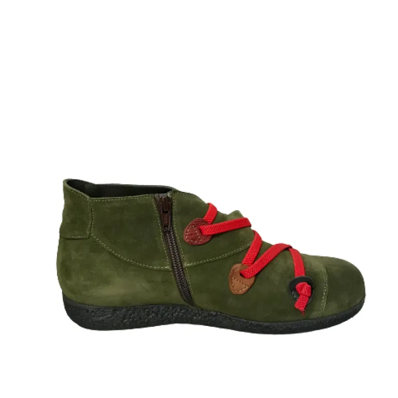 Green Suede Sneakers