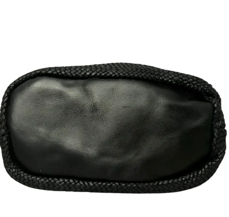Handcrafted Bag In Woven Leather