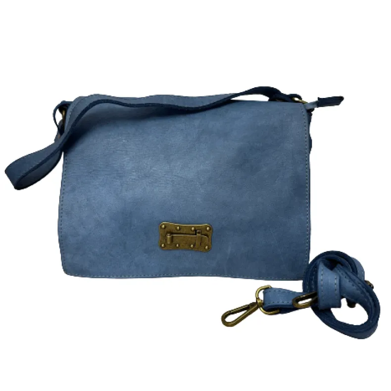 Handcrafted Bag In Smooth Washed Leather