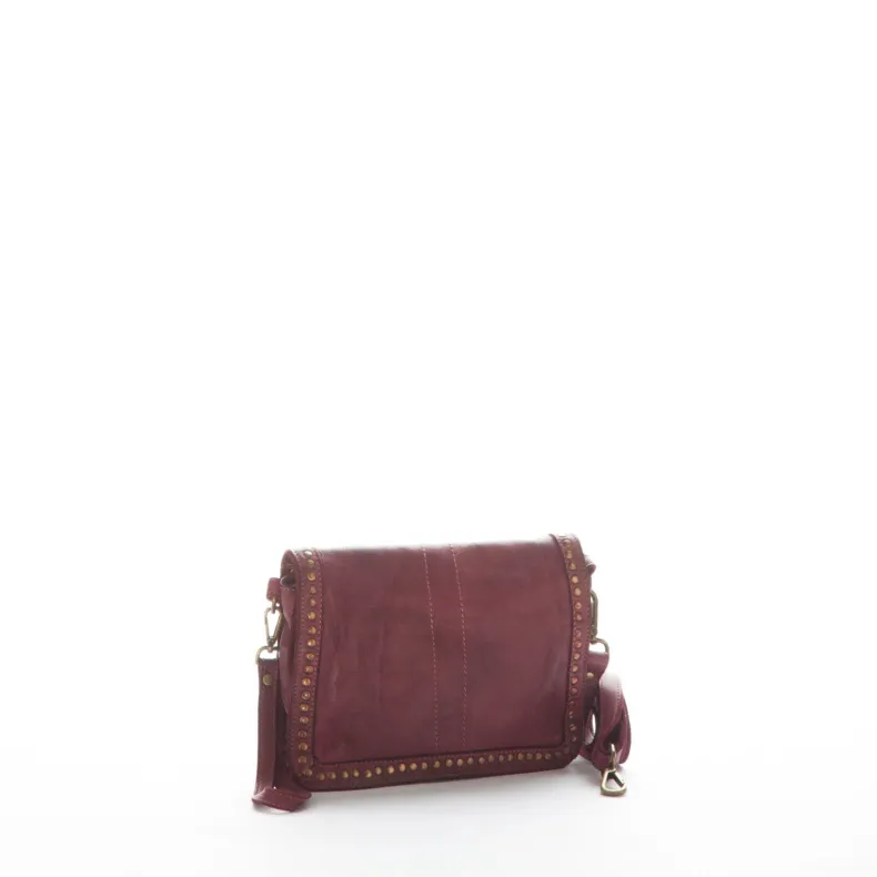 Handcrafted Bag Washed With Studs