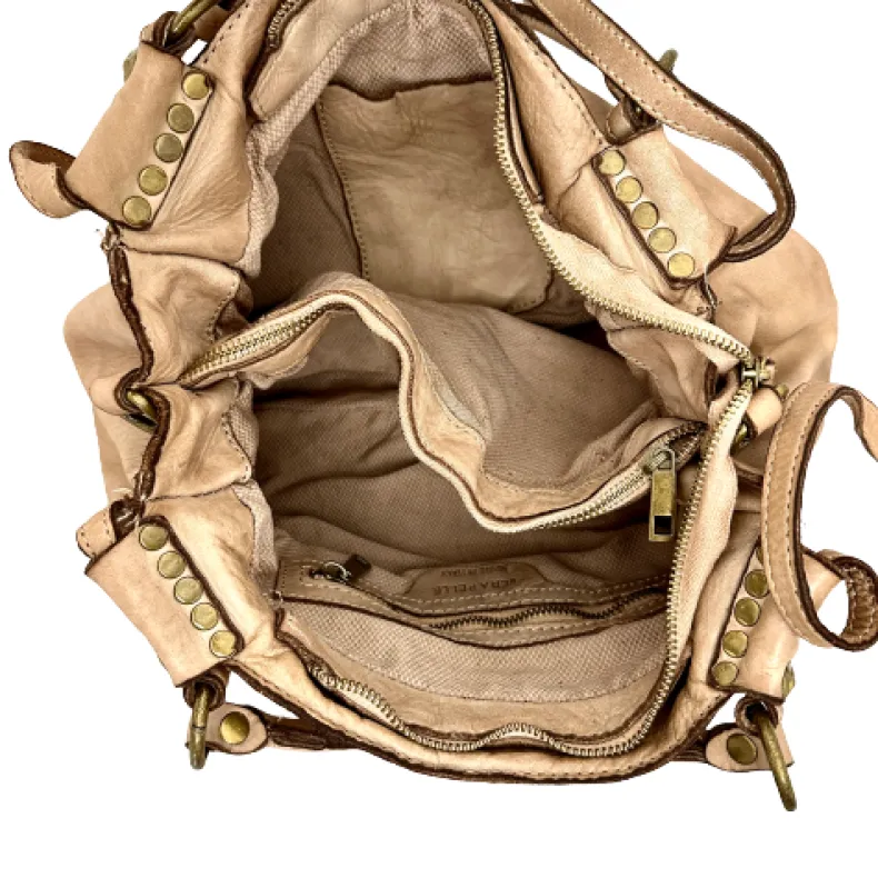 Handcrafted Bag With Brass Details