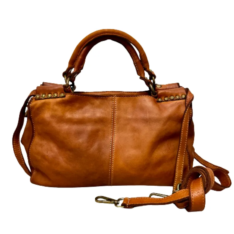 Handcrafted Bag With Brass Details