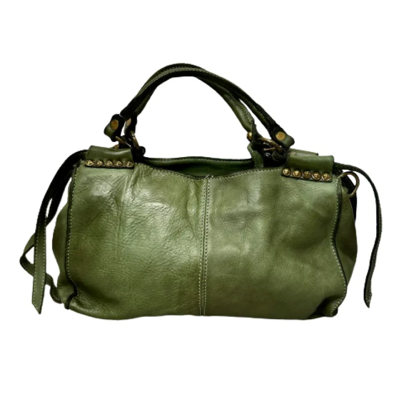 Handcrafted Bag With Brass Details