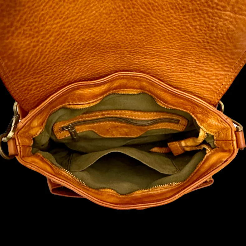 Handcrafted Bag With Interchangeable Handle And Shoulder Strap