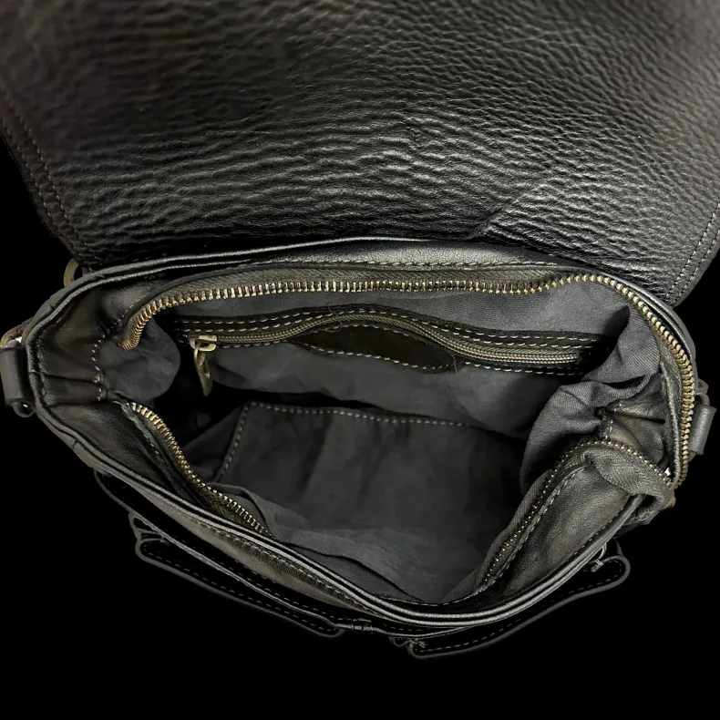 Handcrafted Bag With Interchangeable Handle And Shoulder Strap