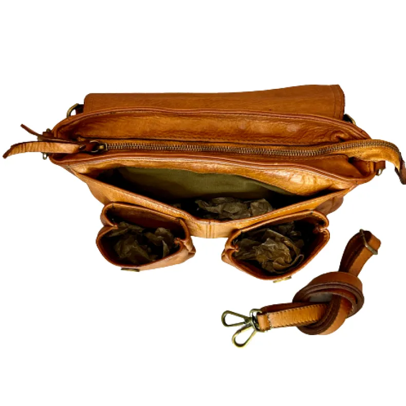 Handcrafted Bag With Interchangeable Handle And Shoulder Strap