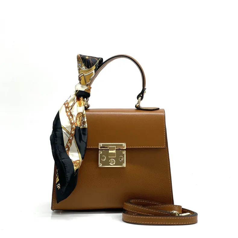 Handcrafted Bag With Buckle Closure
