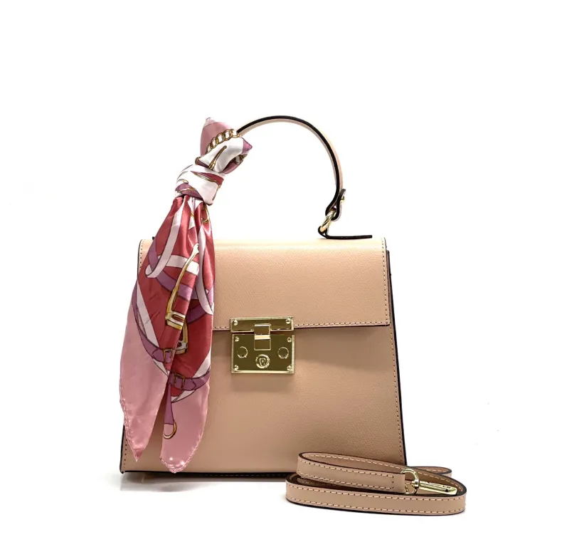 Handcrafted Bag With Buckle Closure