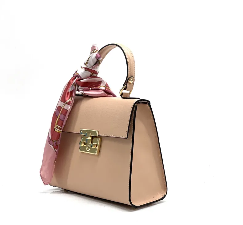 Handcrafted Bag With Buckle Closure