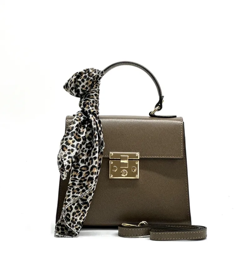 Handcrafted Bag With Buckle Closure