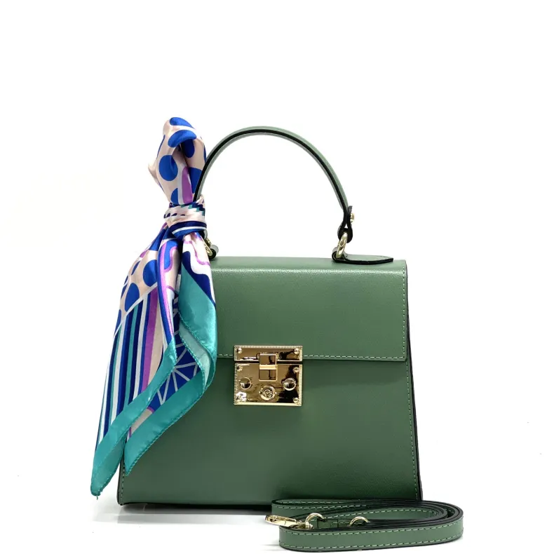 Handcrafted Bag With Buckle Closure