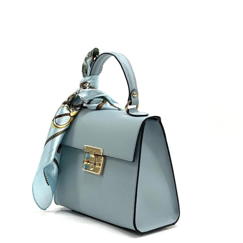Handcrafted Bag With Buckle Closure