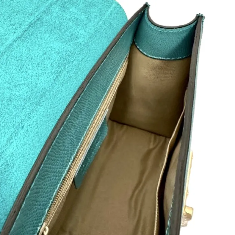 Handcrafted Bag With Buckle Closure