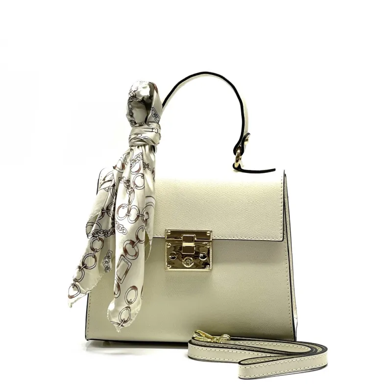 Handcrafted Bag With Buckle Closure
