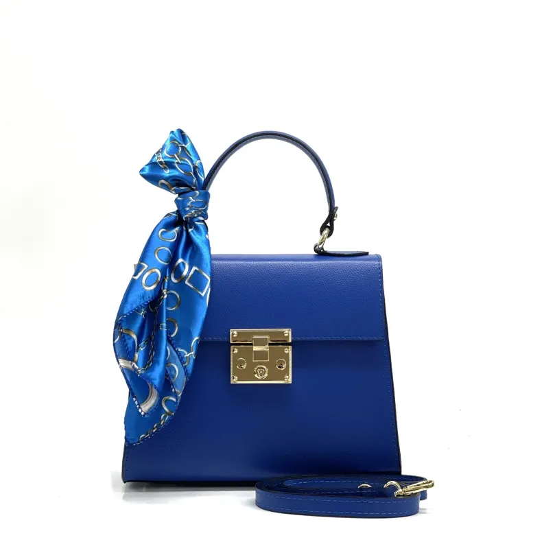 Handcrafted Bag With Buckle Closure