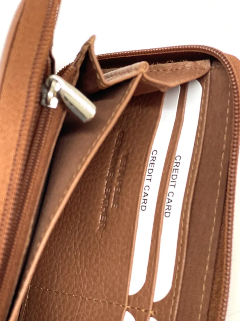 Handcrafted Dollar Leather Wallet 2420